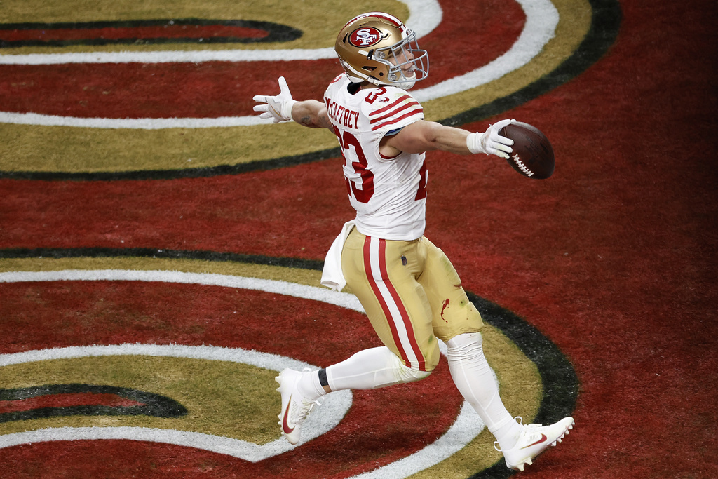 top-week-10-nfl-dfs-picks-for-prizepicks-christian-mccaffrey-breece
